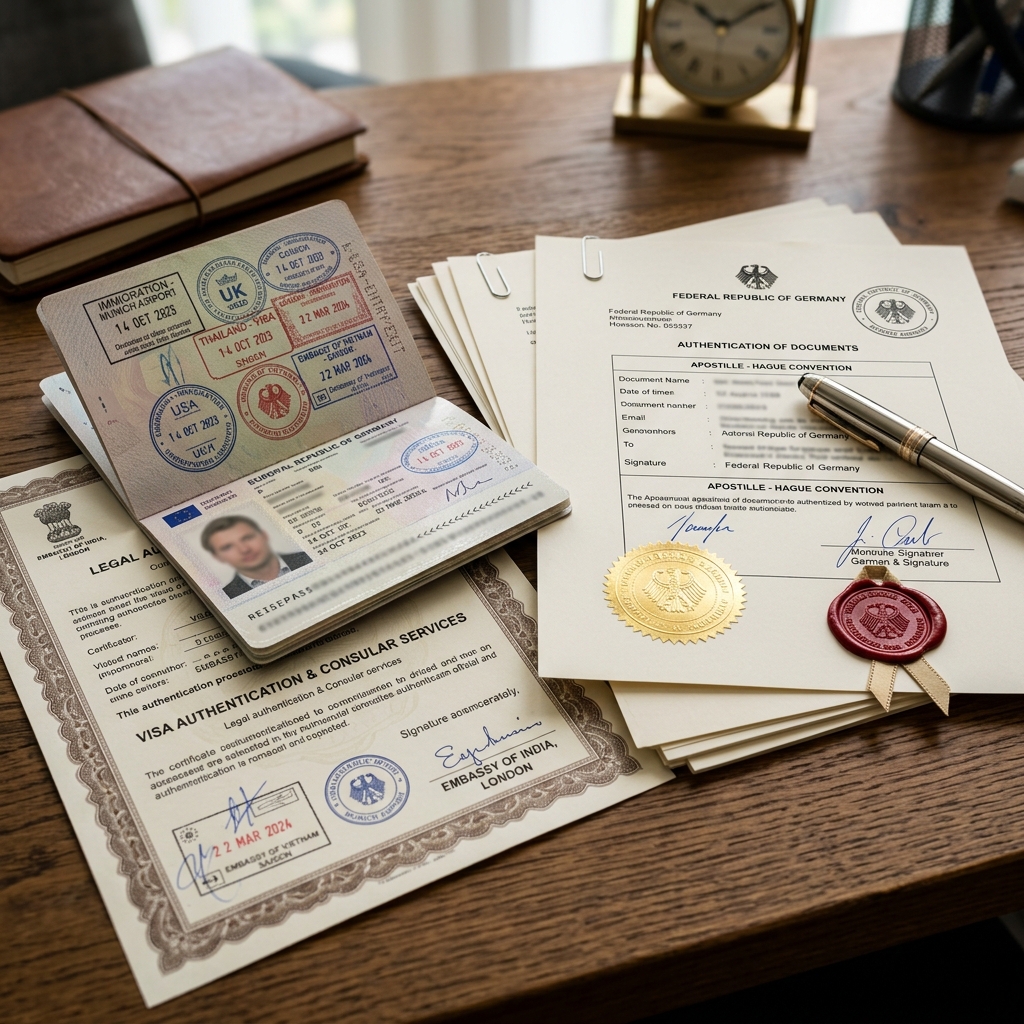 Apostille and Visa Legal Documents